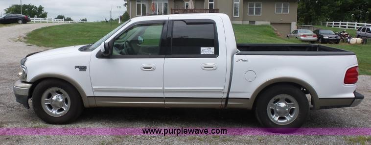 image for item K1614 2001 Ford F150 SuperCrew pickup truck