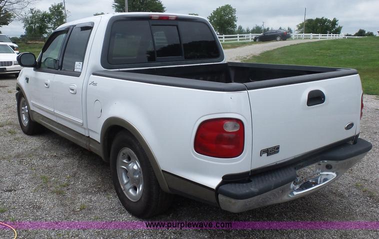 image for item K1614 2001 Ford F150 SuperCrew pickup truck