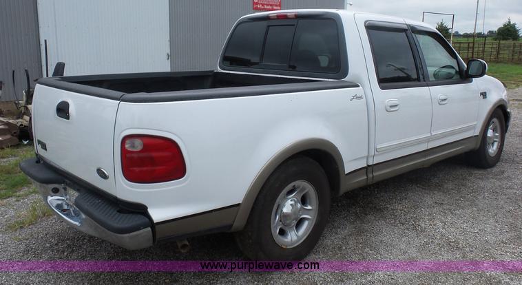 image for item K1614 2001 Ford F150 SuperCrew pickup truck