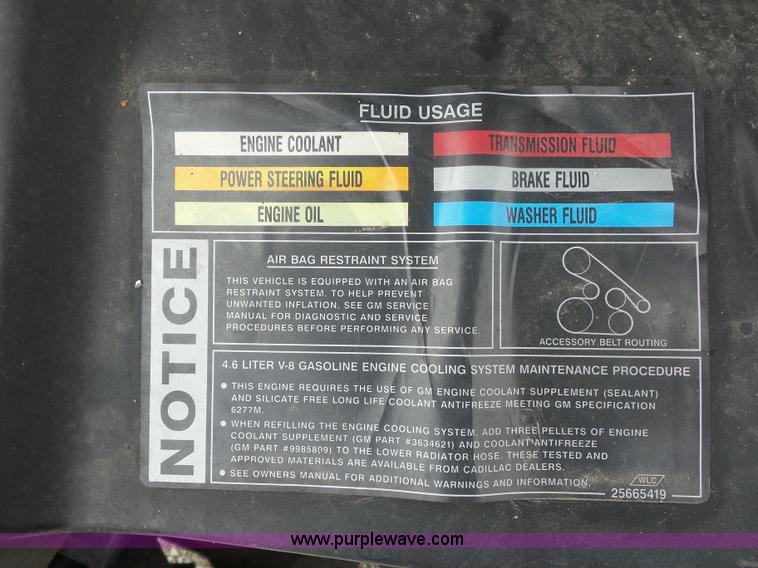 image for item K1615 1999 Cadillac DeVille