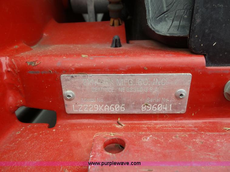 image for item K1681 Exmark X Series Lazer Z ZTR lawn mower