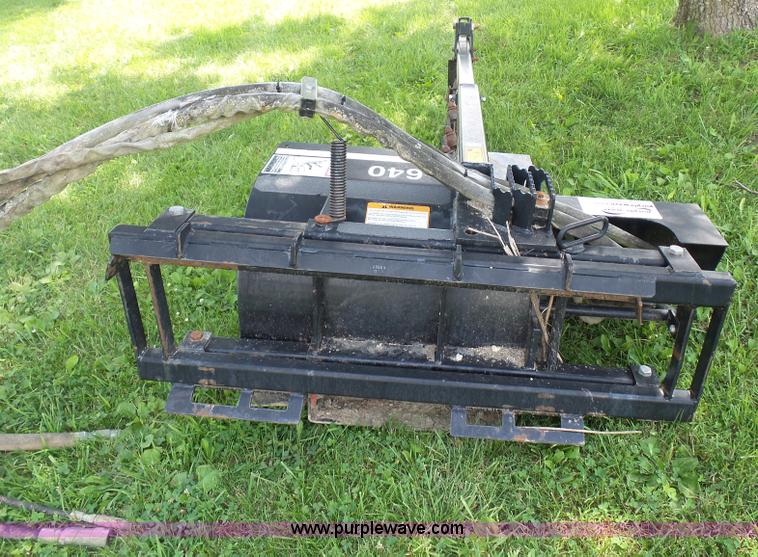 image for item K1688 Bradco 640 trencher skid steer attachment