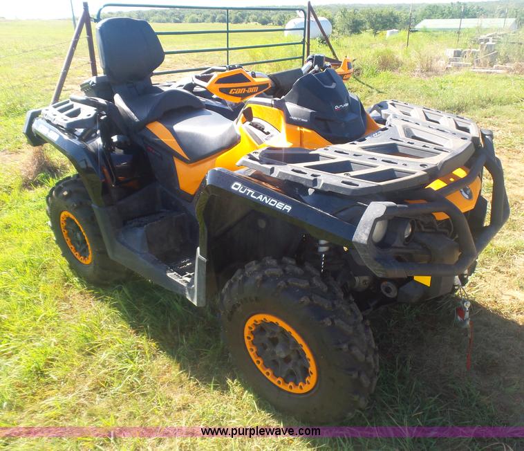 image for item K1993 2015 Can-am Outlander 5FFB ATV