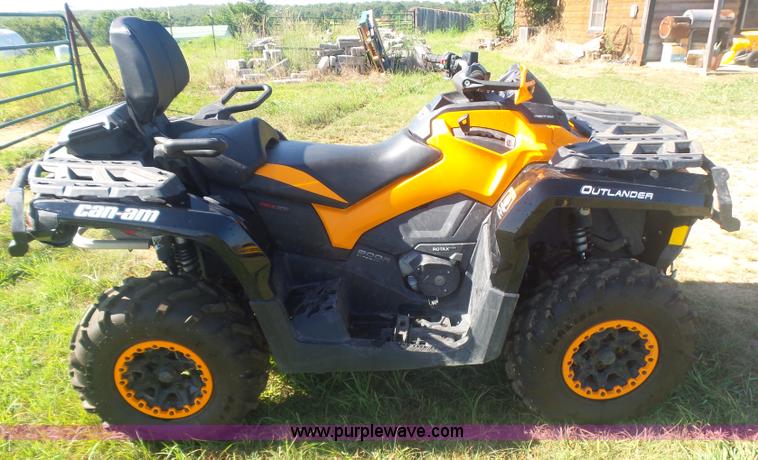 image for item K1993 2015 Can-am Outlander 5FFB ATV