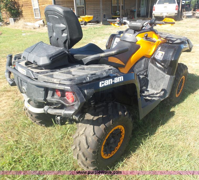 image for item K1993 2015 Can-am Outlander 5FFB ATV