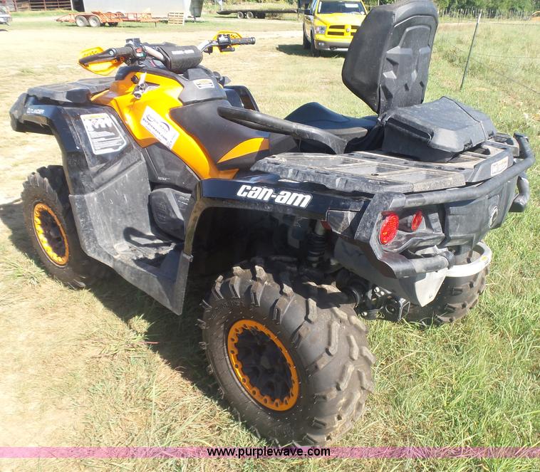 image for item K1993 2015 Can-am Outlander 5FFB ATV