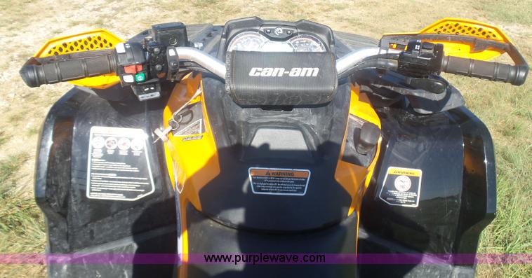 image for item K1993 2015 Can-am Outlander 5FFB ATV