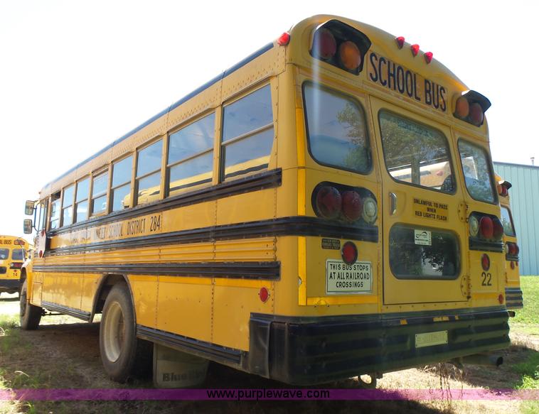 image for item K3144 1995 Ford B800 school bus