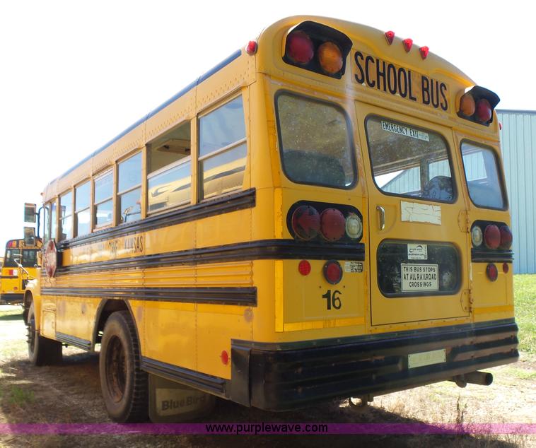 image for item K3145 1995 Ford B800 school bus