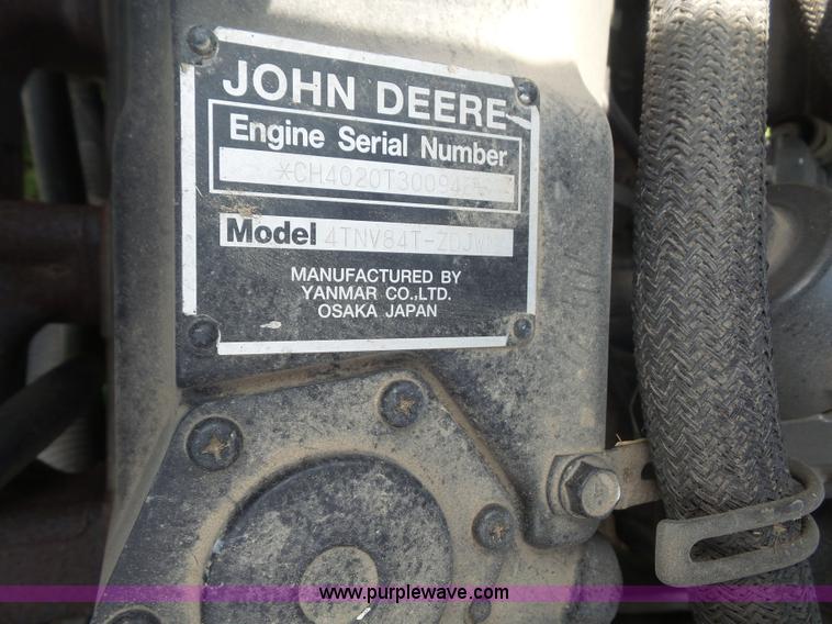 image for item K4740 2013 John Deere 1600 Series II lawn mower
