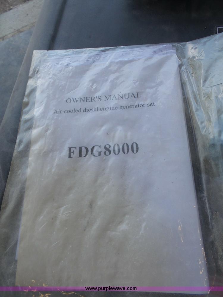 image for item K4741 Falcon Power Series 8000ES generator