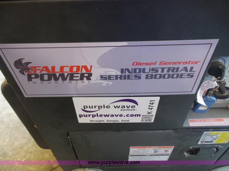 image for item K4741 Falcon Power Series 8000ES generator
