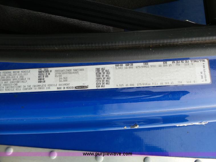 image for item K5269 2009 Freightliner Business Class M2 box truck