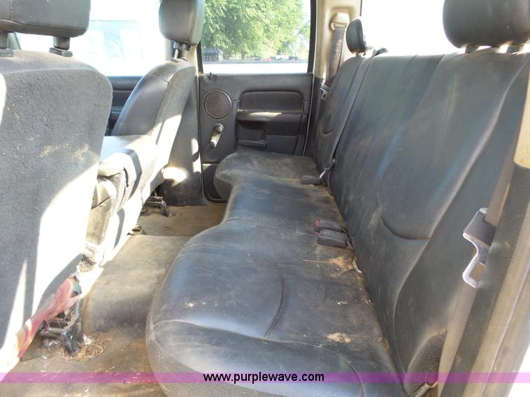 image for item K5276 2004 Dodge Ram 2500 Quad Cab pickup truck