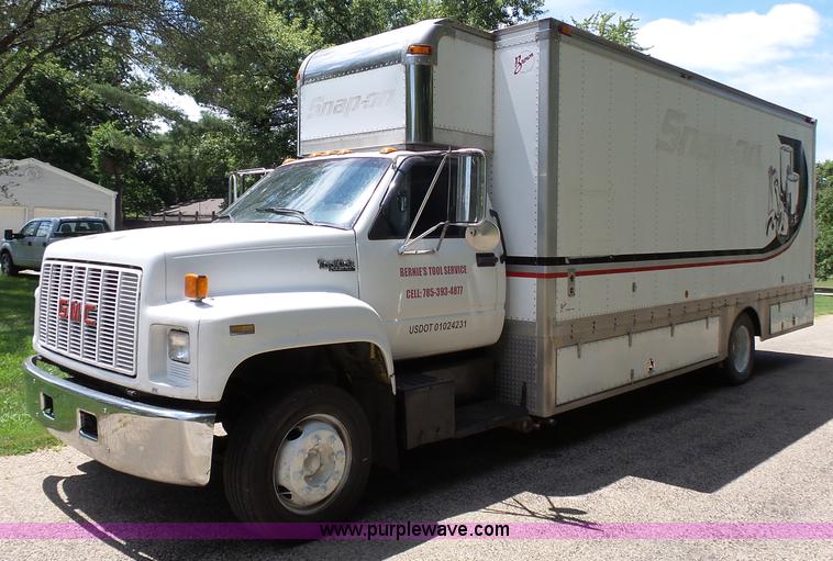 image for item K5331 1992 GMC TopKick delivery truck
