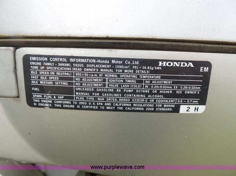 image for item K7064 2004 Crestline 2285CFI pontoon boat