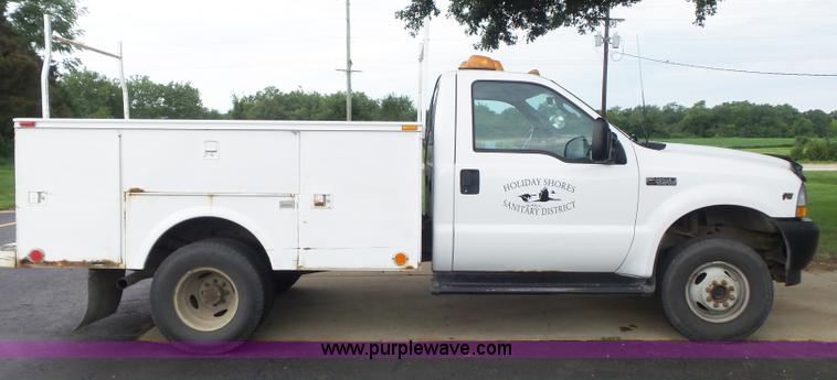 image for item K7733 2003 Ford F350 Super Duty XL utility truck