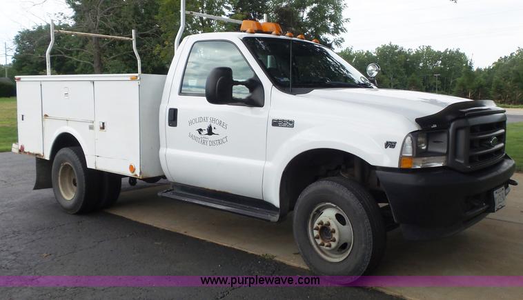 image for item K7733 2003 Ford F350 Super Duty XL utility truck