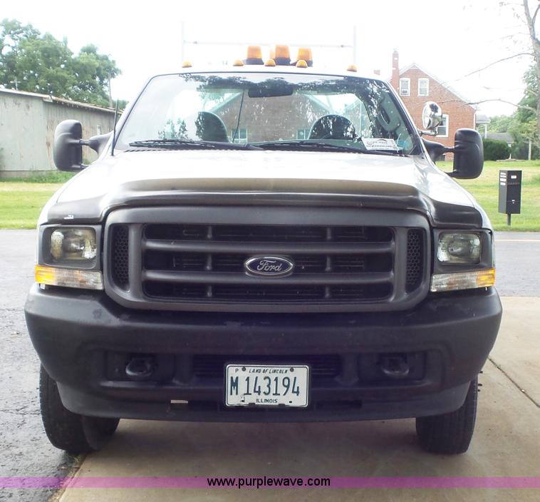 image for item K7733 2003 Ford F350 Super Duty XL utility truck