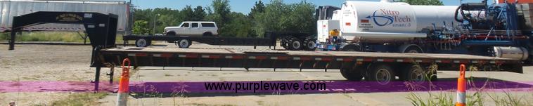 image for item L5974 2009 RMST flatbed trailer