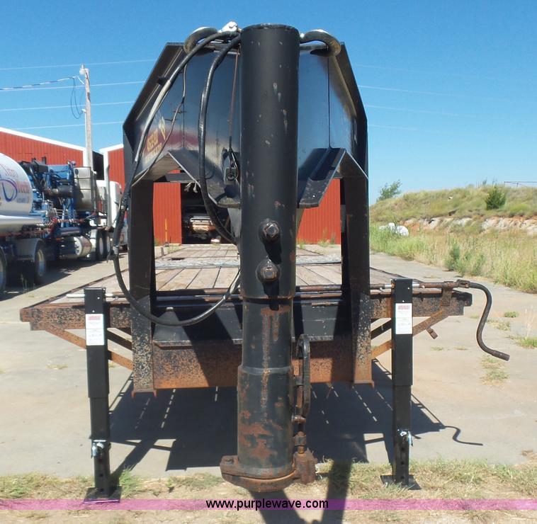 image for item L5974 2009 RMST flatbed trailer