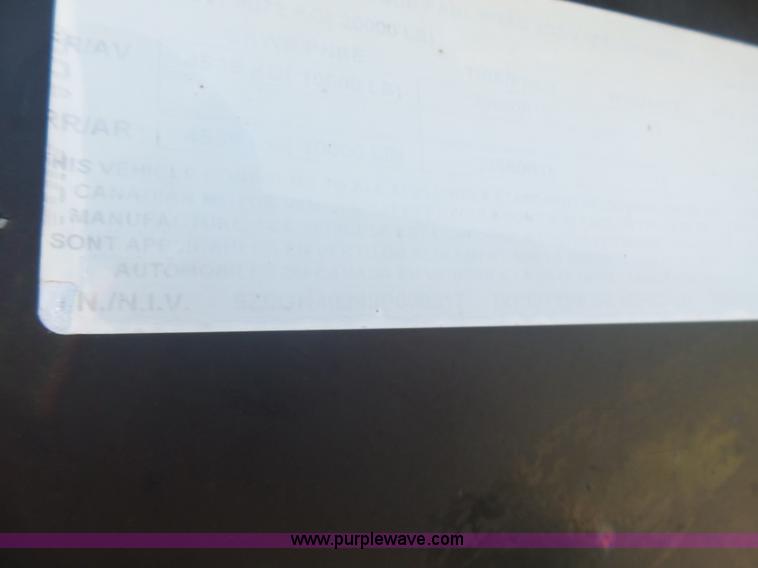 image for item L5974 2009 RMST flatbed trailer