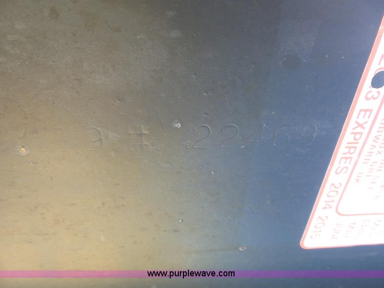 image for item L5974 2009 RMST flatbed trailer