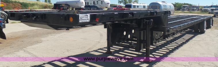 image for item L5979 1989 Trail Star drop deck trailer