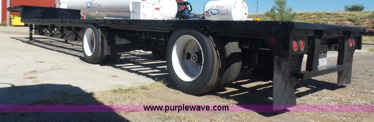 image for item L5979 1989 Trail Star drop deck trailer