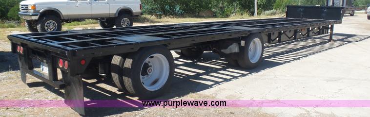 image for item L5979 1989 Trail Star drop deck trailer