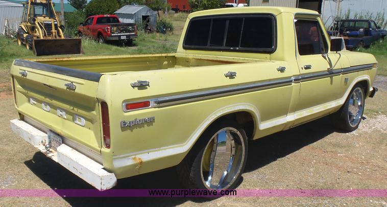 image for item L5986 1973 Ford F100 pickup truck