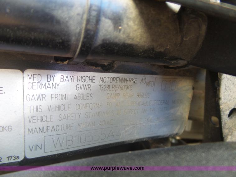 image for item L5987 2000 BMW LT-CLE motorcycle