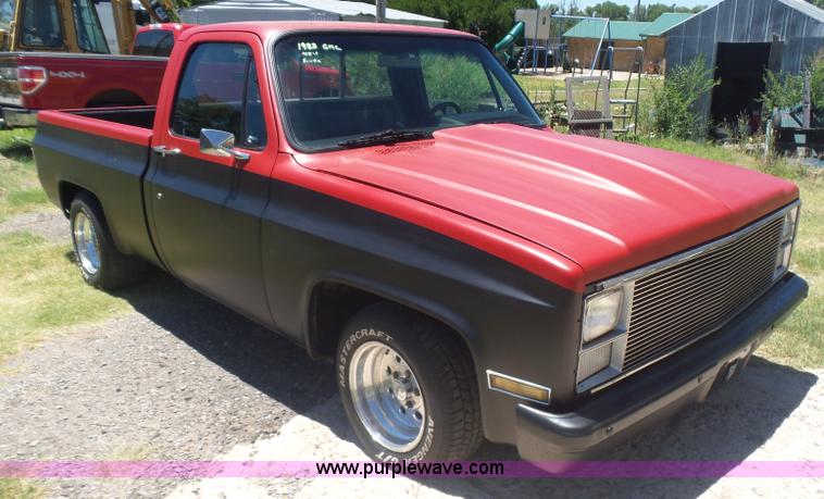 image for item L5988 1983 Chevrolet C-10 pickup truck