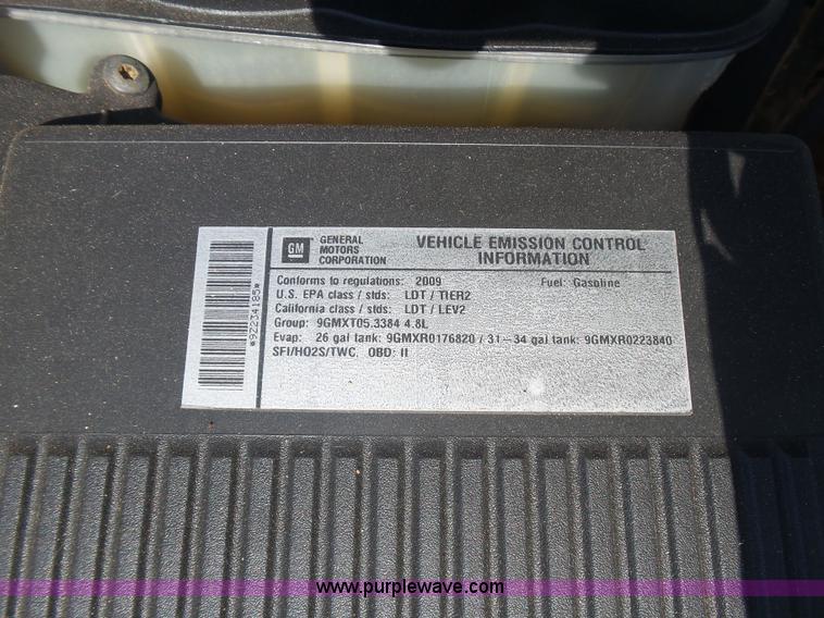 image for item L5994 2009 Chevrolet Silverado 1500 pickup truck