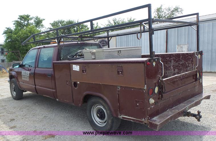 image for item L6233 1998 Chevrolet 3500 Crew Cab utility truck