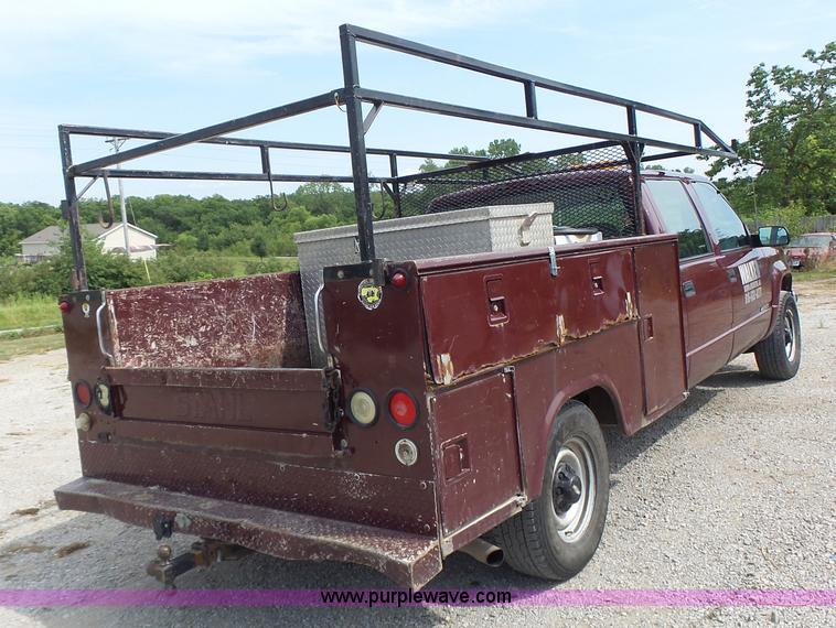 image for item L6233 1998 Chevrolet 3500 Crew Cab utility truck