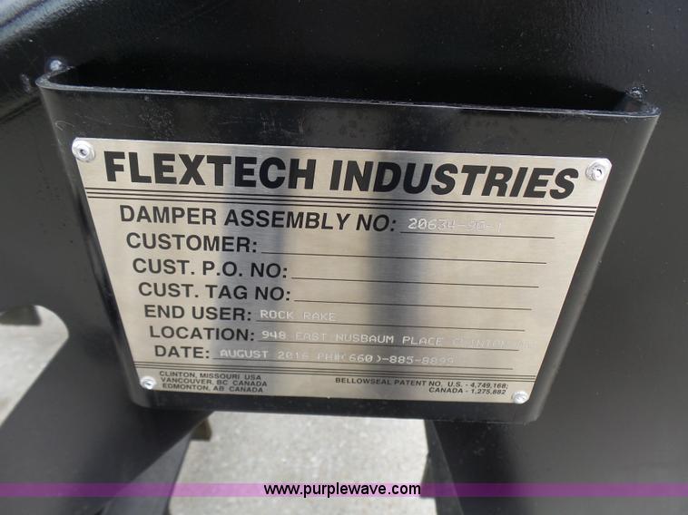 image for item L7088 2016 Flex-Tech Industries rock rake