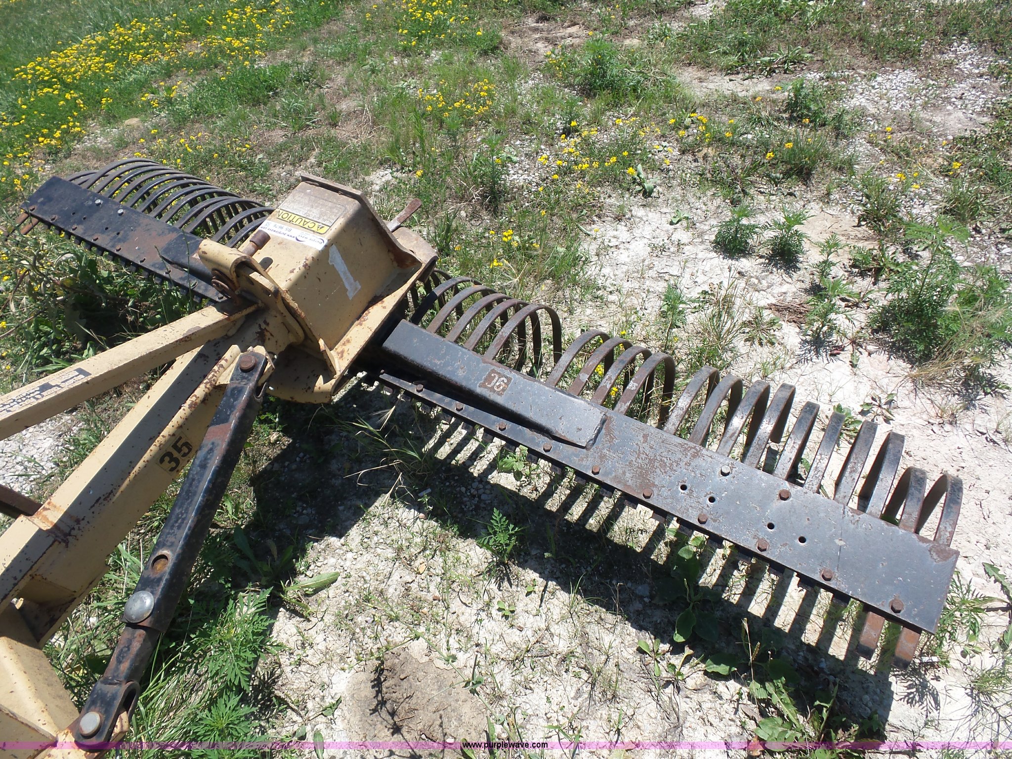 Land Pride rock rake in Princeton, MO Item BS9667 sold Purple Wave