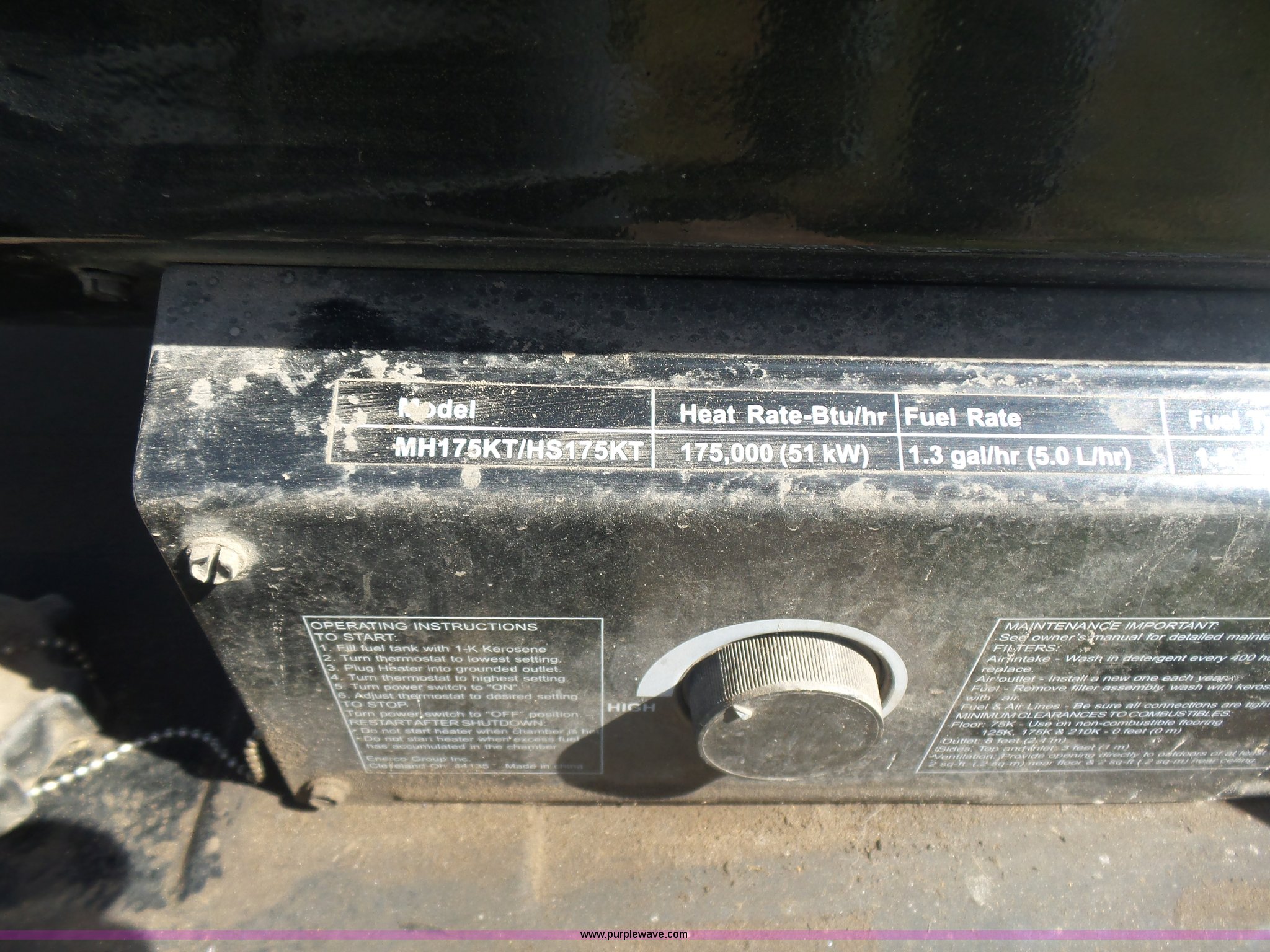 2) Mr. Heater heaters in Woodward, OK | Item CD9355 sold | Purple Wave