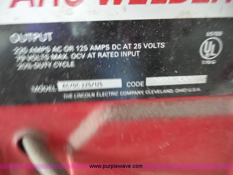 image for item AG9466 Lincoln AC/DC arc welder