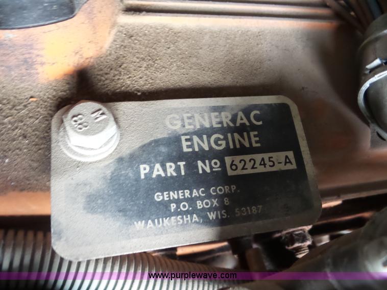 image for item AG9470 Generac 3471-0 generator