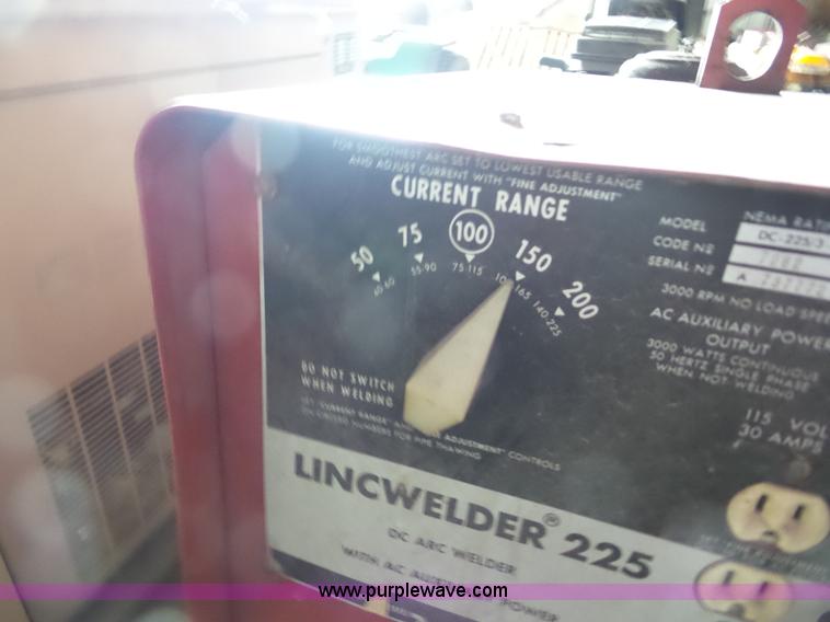 image for item AG9472 Lincoln 225 welder/generator