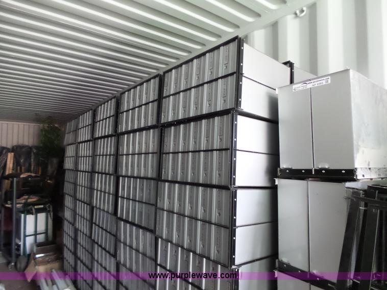 image for item AP9365 (72) Salisbury 12 unit aluminum mailboxes