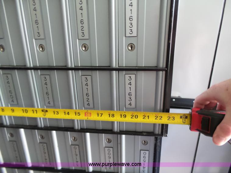 image for item AP9365 (72) Salisbury 12 unit aluminum mailboxes