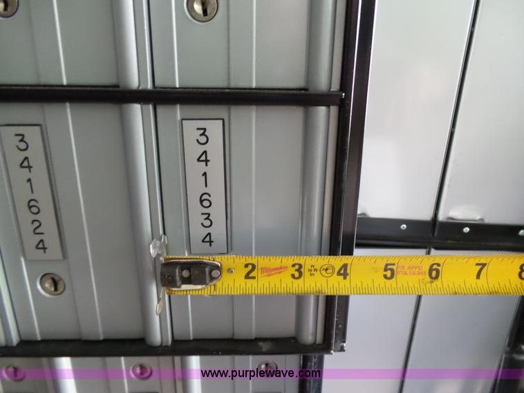 image for item AP9365 (72) Salisbury 12 unit aluminum mailboxes