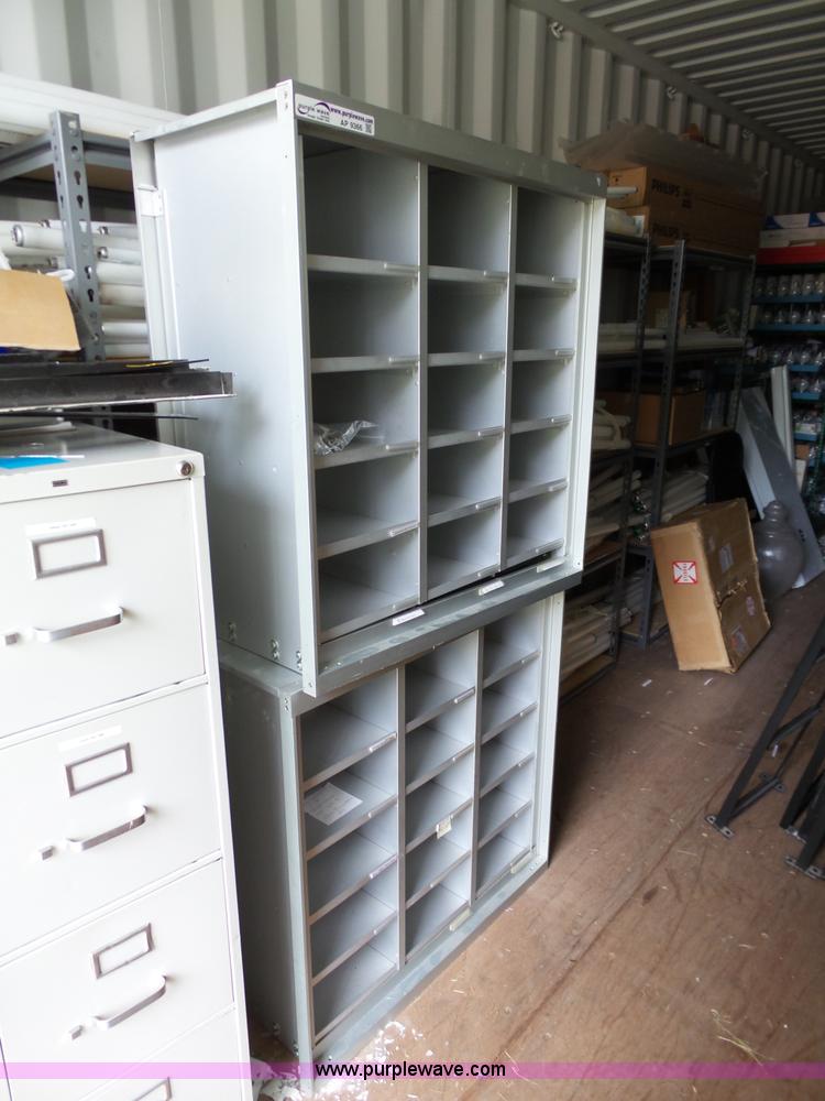 image for item AP9366 (2) Salisbury 15 unit aluminum mailboxes