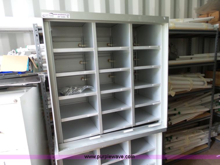 image for item AP9366 (2) Salisbury 15 unit aluminum mailboxes