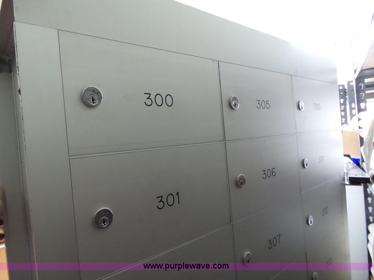 image for item AP9366 (2) Salisbury 15 unit aluminum mailboxes