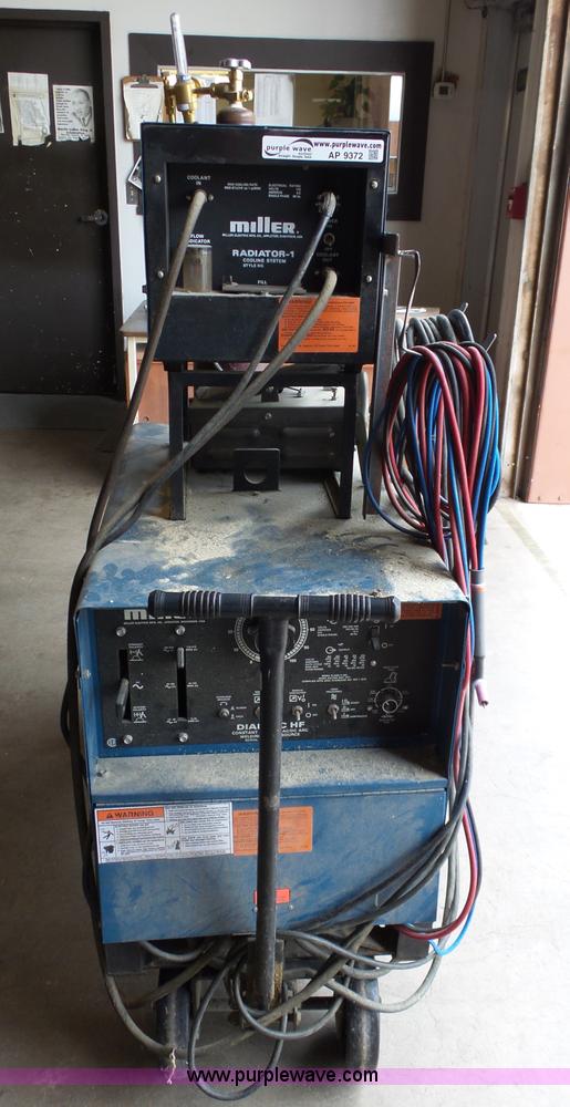 image for item AP9372 Miller Dialarc HF arc welder