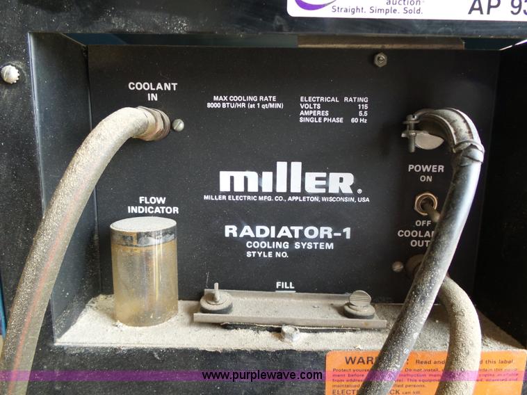 image for item AP9372 Miller Dialarc HF arc welder